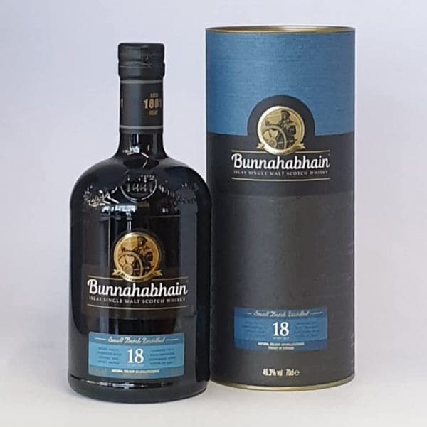 BUNNAHABHAIN DISTILLERY 18yo 46.3% abv 70cl