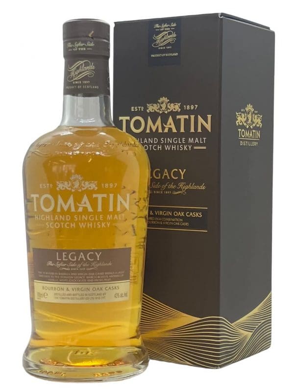 TOMATIN DISTILLERY Legacy 43%