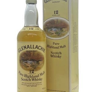 GLENALLACHIE DISTILLERY 12yo 43% abv 75 cl (1980's Bottling)