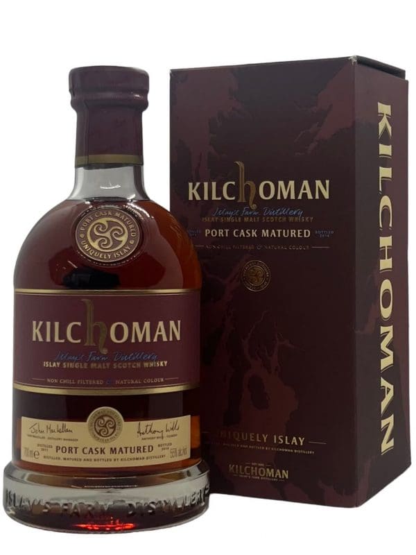 KILCHOMAN DISTILLERY 2014 Release Port Cask 55% abv 70cl