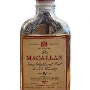 THE MACALLAN 10yo 70 proof 4cl