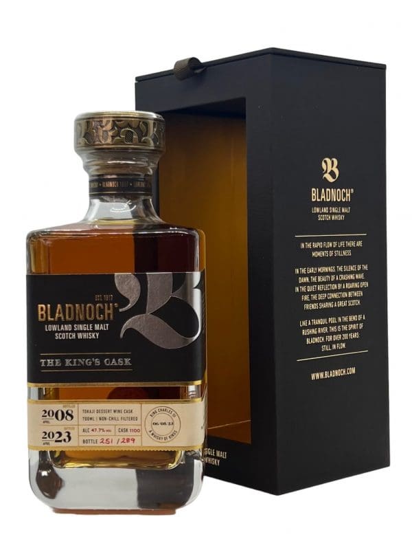 BLADNOCH DISTILLERY The King's Cask 47.7% abv 700ml