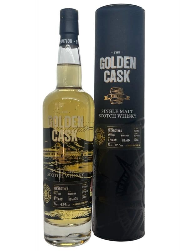 GLENROTHES DISTILLERY Golden Cask 9yo 62.7% abv 70cl