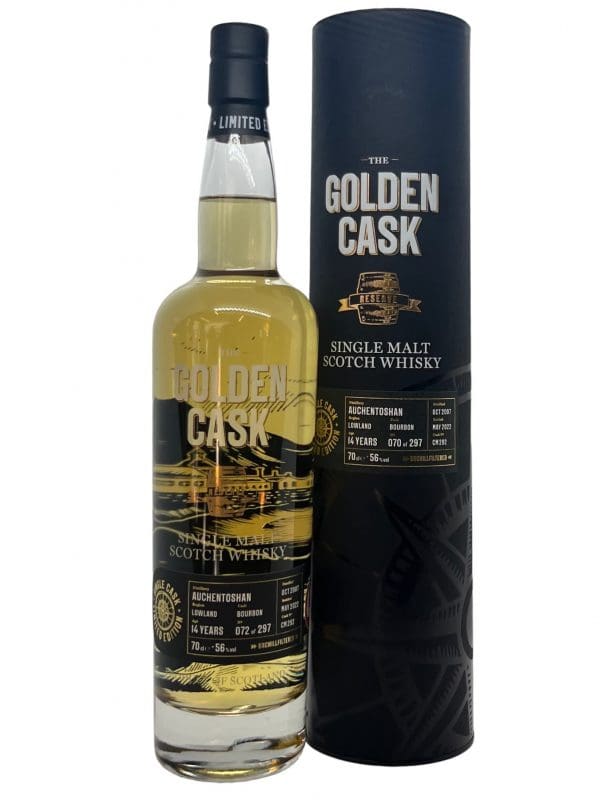 AUCHENTOSHAN DISTILLERY Golden Cask 14yo 56.0% abv 70cl