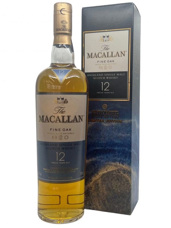 MACALLAN Fine Oak 12yo Ernie Button Limited Edition 40% abv 700ml