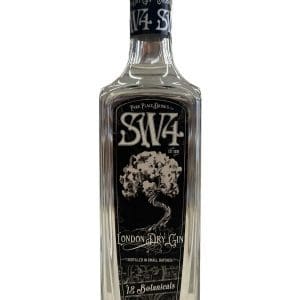 SW4 Gin 40% abv London Dry Gin 70cl