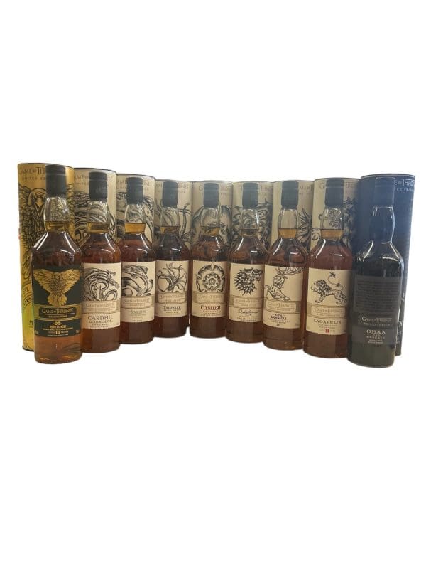 GAME OF THRONES Whisky Set (9 bottles)