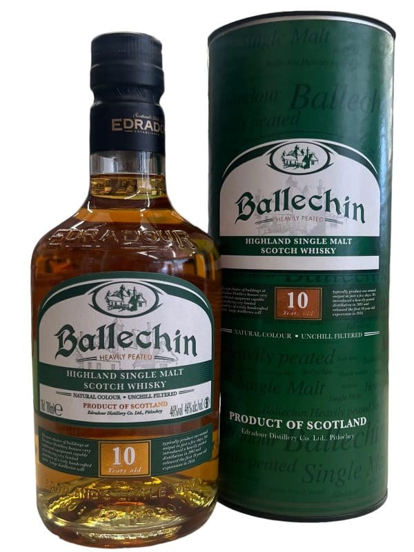 EDRADOUR DISTILLERY Ballechin 10yo 70cl