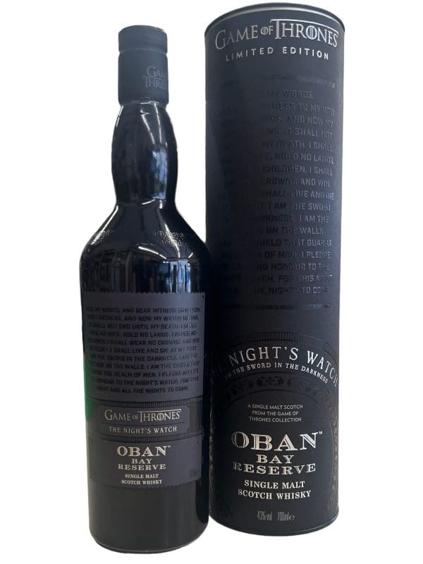 OBAN DISTILLERY Oban Bay Reserve Game of Thrones Night's Watch