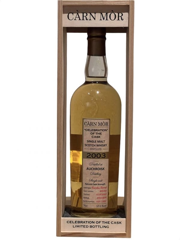 AUCHROISK DISTILLERY 15yo Celebration of the cask 57% abv 700ml