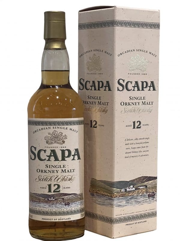 SCAPA DISTILLERY 12yo 40% abv 70cl