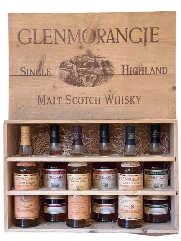 GLENMORANGIE DISTILLERY Case of 6 bottles (3x wine finish, 3x aged)