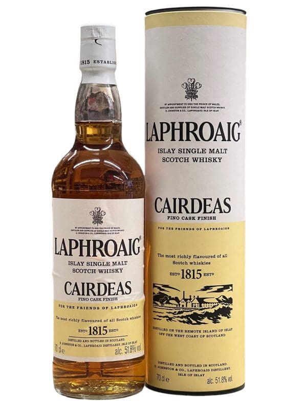 LAPHROAIG DISTILLERY  Cairdeas Fino Cask Finish 51.8% abv 70cl