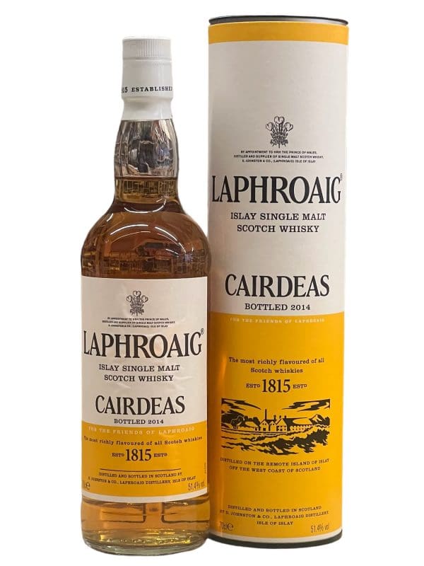 LAPHROAIG DISTILLERY Cairdeas   (FOL)  2014 51.4% abv 70cl