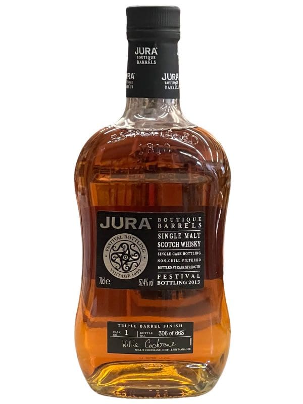 ISLE OF JURA DISTILLERY Festival Bottling 2013 (306 of 663) Cask 1 52.4% abv 70cl