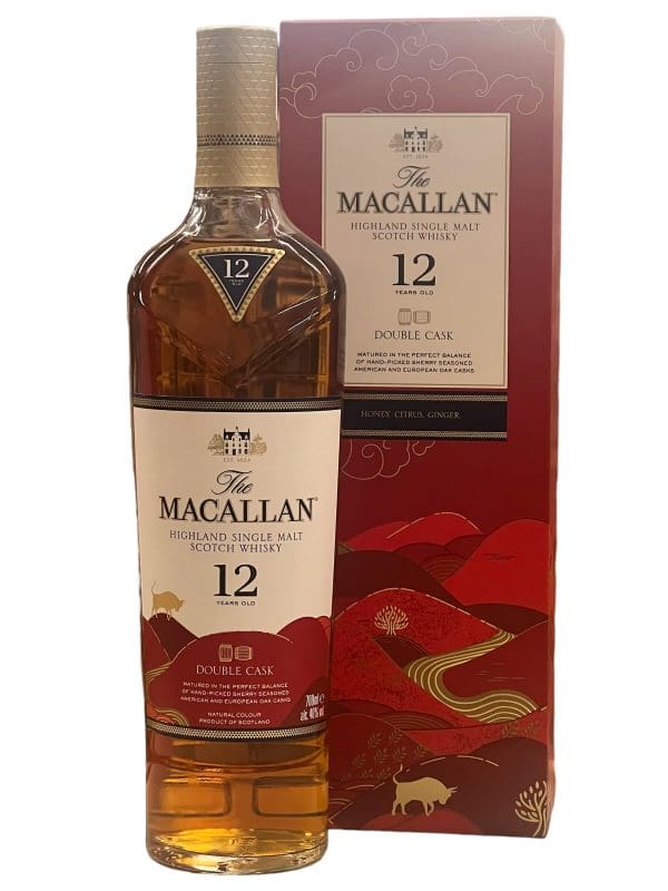 MACALLAN 12 yo Double Cask Year of the Ox 40% abv 700ml