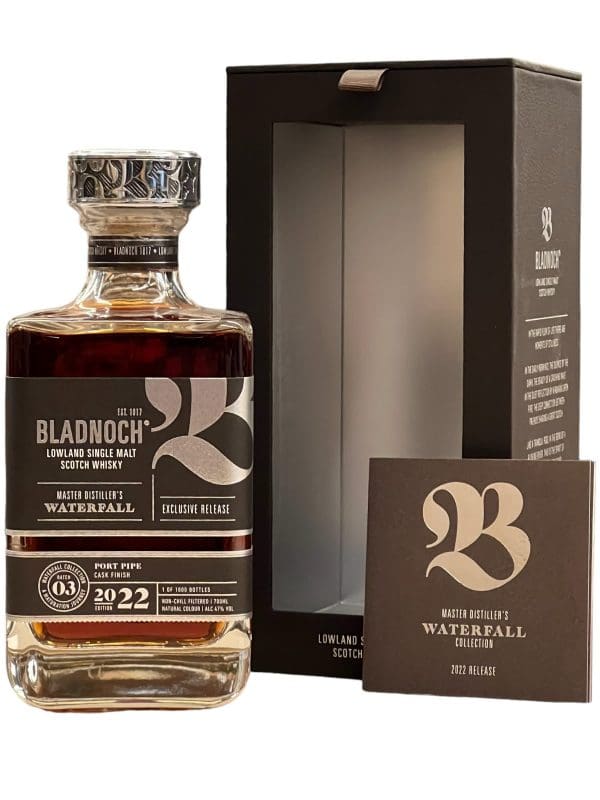 BLADNOCH DISTILLERY Waterfall Batch 3 (2022 Release) 47% abv 700ml