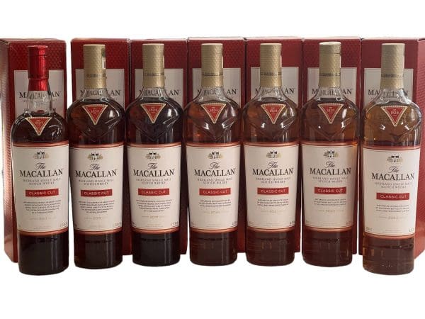 MACALLAN Classic Cut Full Set of 7 2017-2023