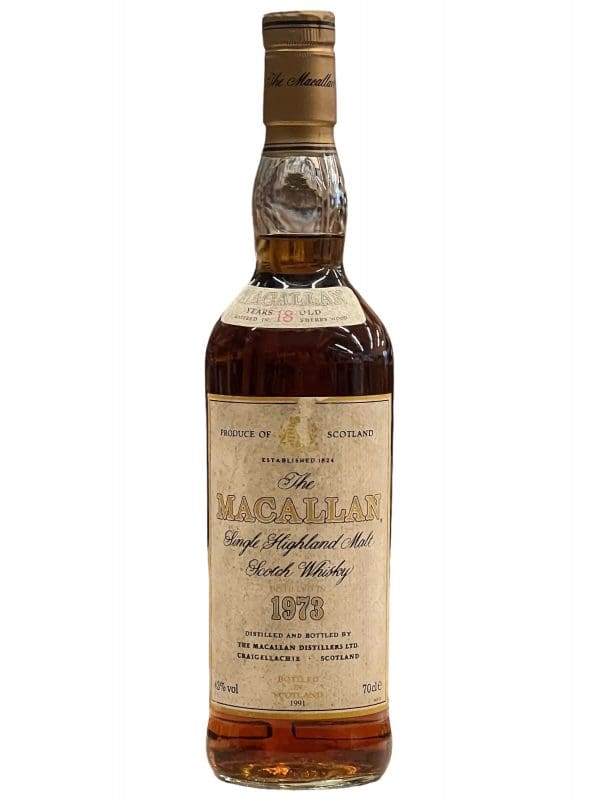 MACALLAN 18yo 1973  43% abv 700ml