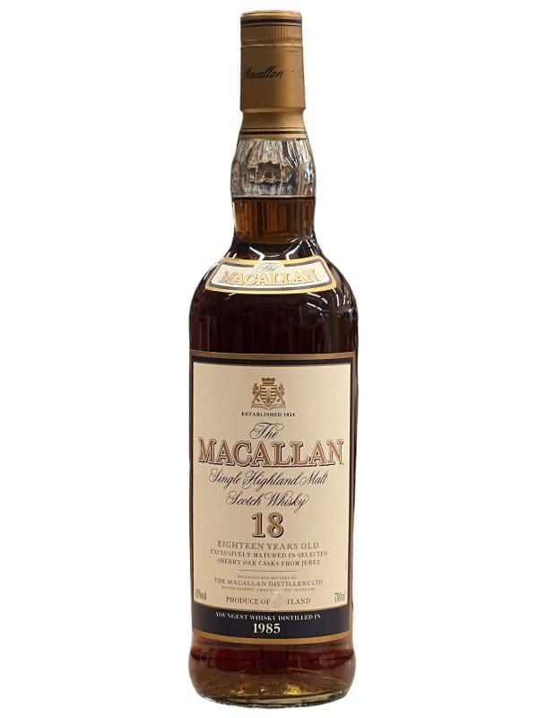 MACALLAN 18yo 1985 43% abv 700ml