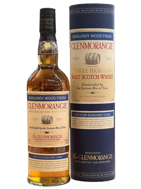 GLENMORANGIE DISTILLERY Burgundy Cask 2002 43% abv 700ml