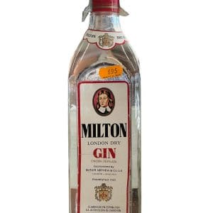 MILTON London Dry Gin 1970's 37.5% abv 1litre
