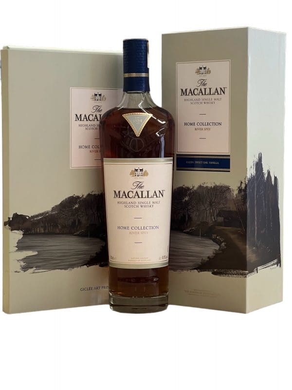 MACALLAN Home Collection 'River Spey'  With Prints 44.8% abv 700ml