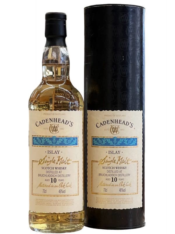 BRUICHLADDICH DISTILLERY 10yo Cadenhead's Single Malt Collection 1993 46% abv 700ml