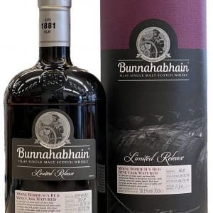 BUNNAHABHAIN DISTILLERY Moine Bordeaux Red Wine Cask 58.1% abv 70cl