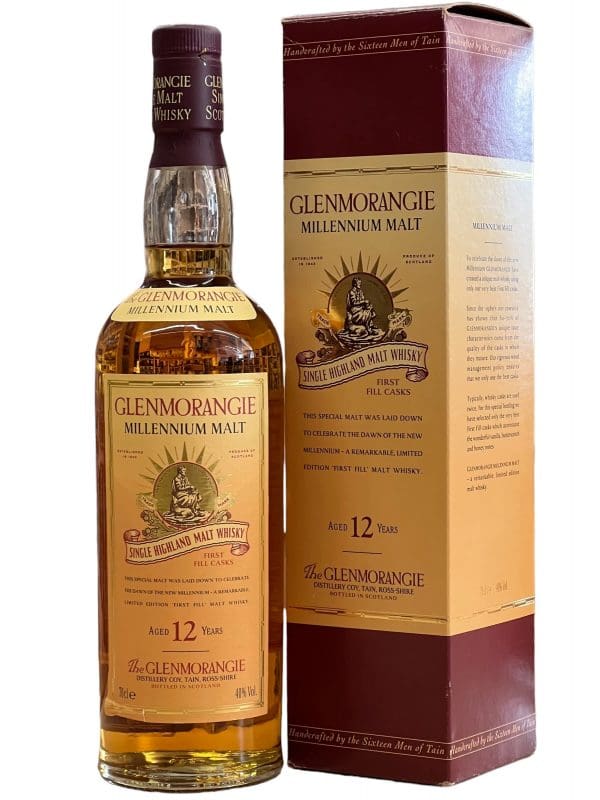 GLENMORANGIE DISTILLERY 12 yo Millennium Malt 40% abv 70cl