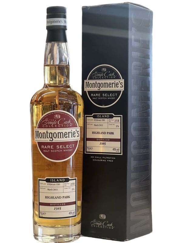 HIGHLAND PARK DISTILLERY 28yo 1985 - 2013 Montgomerie's Single Cask Collection 46% abv 70cl