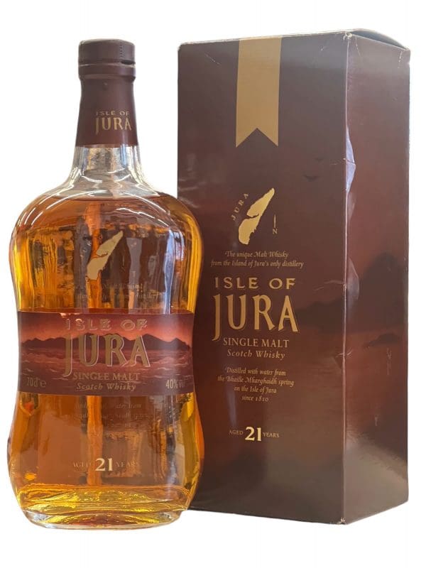 ISLE OF JURA DISTILLERY 21yo 40% abv 70cl