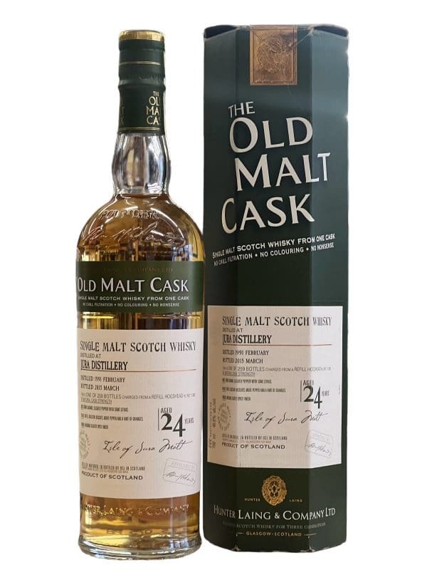 ISLE OF JURA DISTILLERY 24yo 1991 Old Malt Cask 46.8% abv 70cl