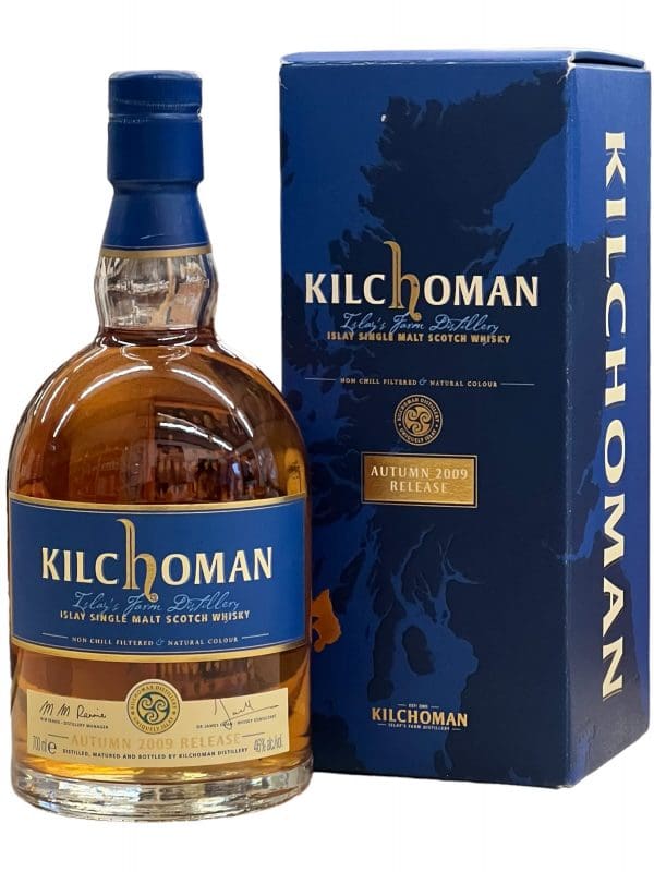 KILCHOMAN DISTILLERY Autumn 2009 Release 46% abv 700ml