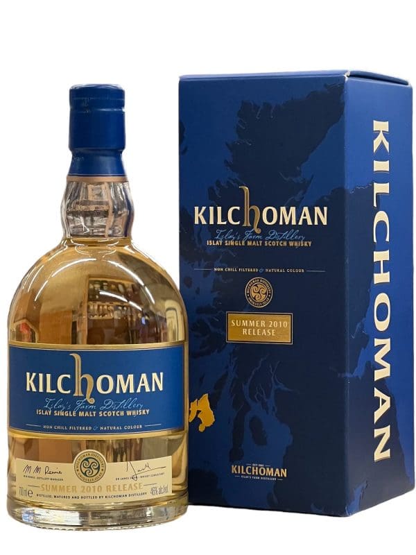 KILCHOMAN DISTILLERY Summer 2010 Release 46% abv 700ml