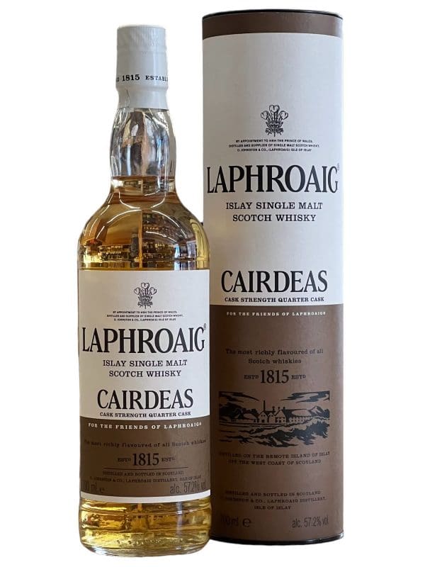 LAPHROAIG DISTILLERY Cairdeas Cask Strength Quarter Cask 57.2% abv 70cl