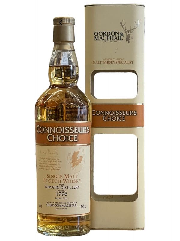 TOMATIN DISTILLERY 1996 - 2013 Connoisseurs Choice 46% abv 70 cl