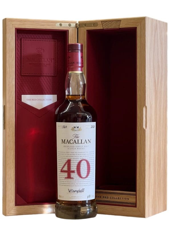 MACALLAN 40yo Red Collection 48.1% abv 700ml