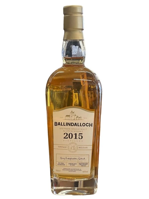 BALLINDALLOCH DISTILLERY 2015 Vintage Release