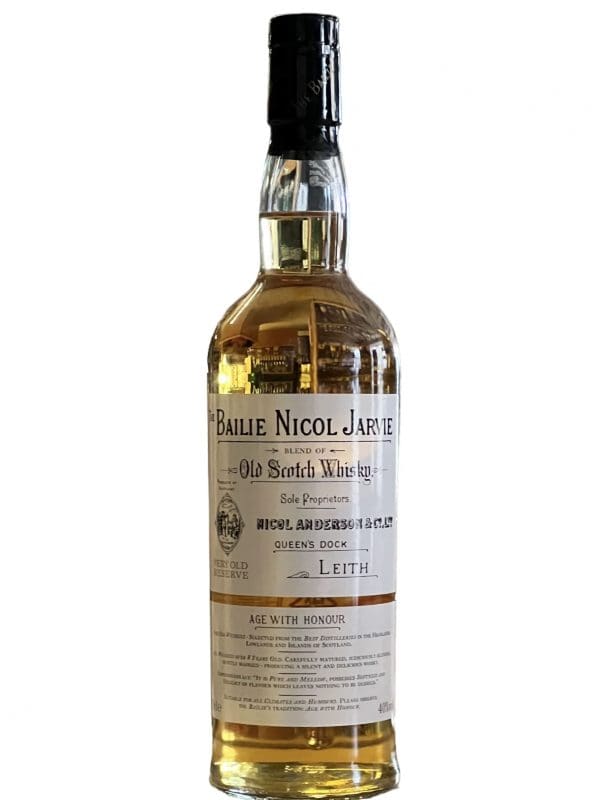 THE BAILIE NICOL JARVIE (BNJ) Blend of Old Scotch Whisky