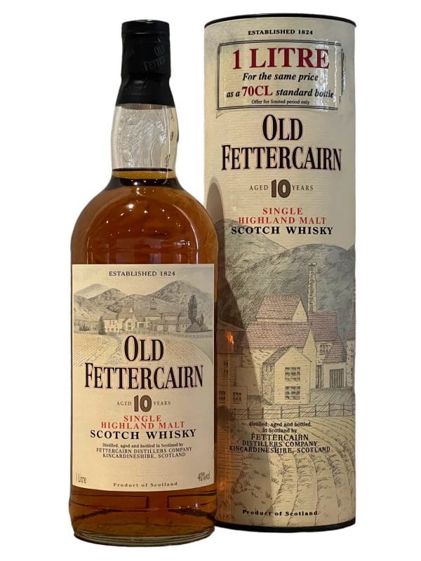 FETTERCAIRN DISTILLERY Old Fettercairn 10yo 40% abv 1 litre