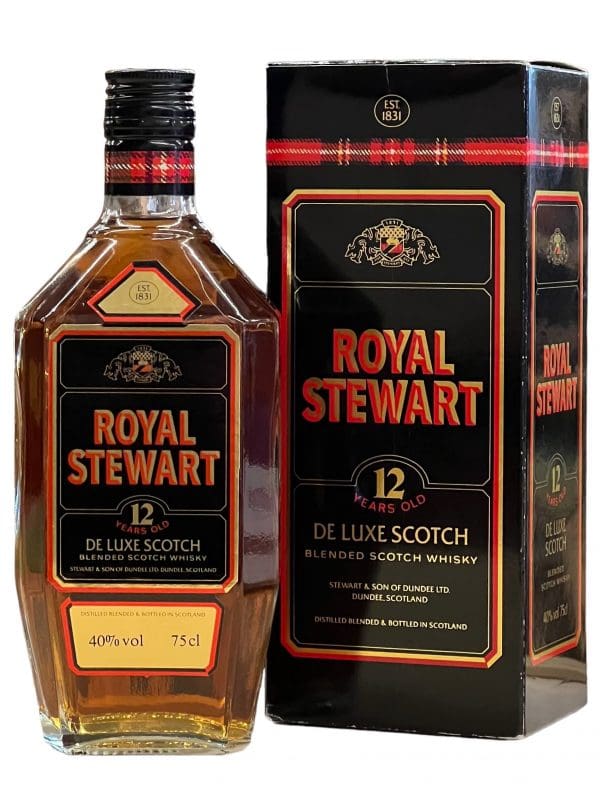 ROYAL STEWART 12yo De Luxe Blend 40% abv 75cl