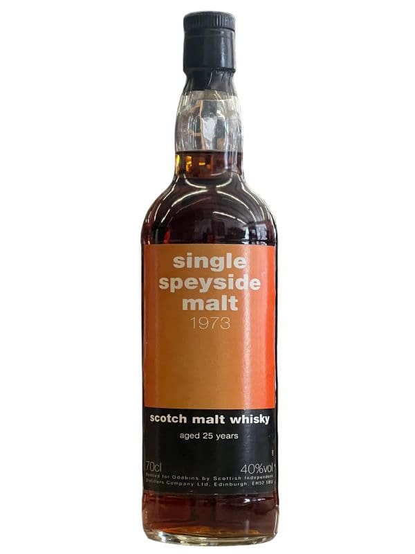 SINGLE SPEYSIDE MALT 1973 25yo 40% abv 70cl