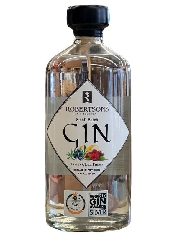 ROBERTSONS OF PITLOCHRY Gin 41% abv 70cl