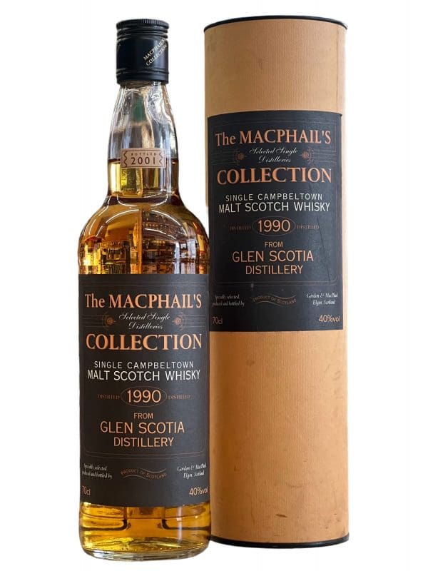 GLEN SCOTIA DISTILLERY 13yo 1990-2003  'The Macphail's Collection' 40% abv 70cl