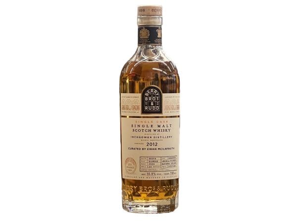 INCHGOWER DISTILLERY Curated by Ewan McIlwraith 2012 55.8% abv 700ml Robertsons of Pitlochry