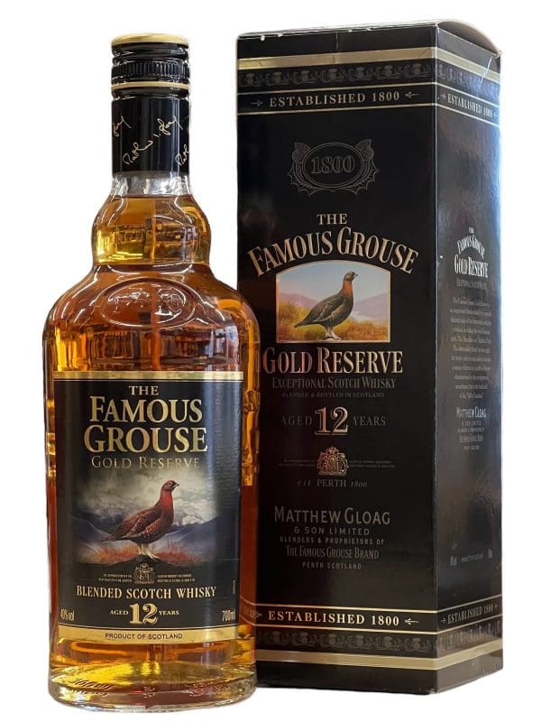 THE FAMOUS GROUSE Gold Reserve  (1990's) 40% abv 700ml