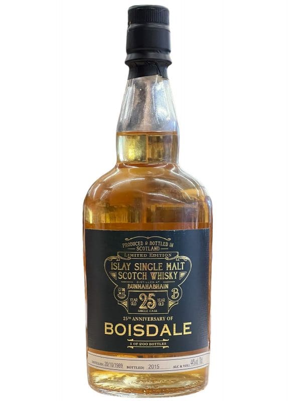 BUNNAHABHAIN DISTILLERY 25yo 1989 Boisdale 44% abv 70cl