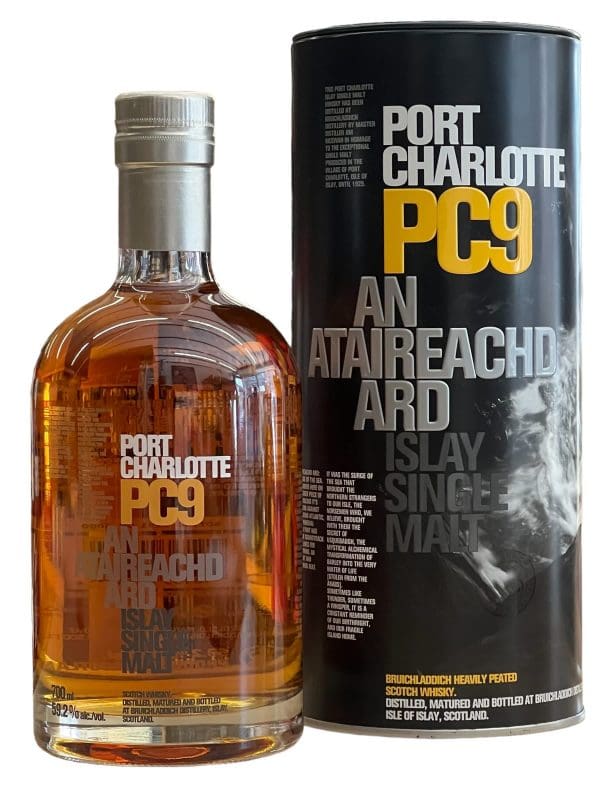 BRUICHLADDICH DISTILLERY Port Charlotte PC9 2002 'An Ataireachd Ard' 59.2% abv 700ml