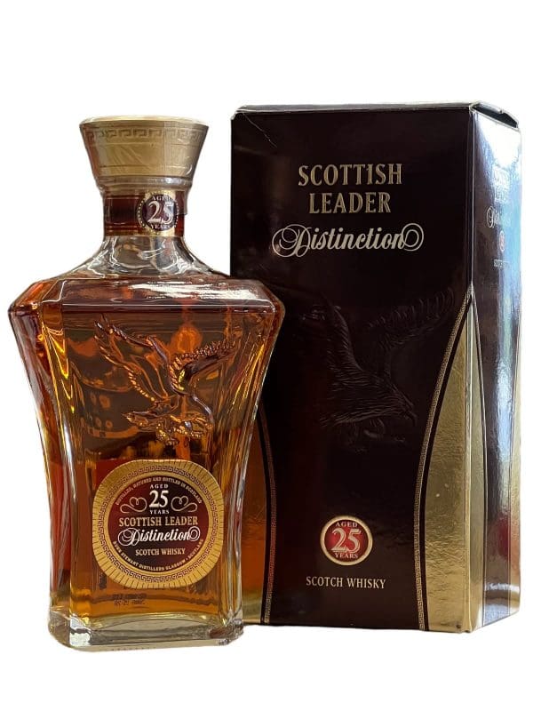 SCOTTISH LEADER 25yo Distinction Blended Scotch Whisky 40% abv 75cl (Taiwan Excusive)